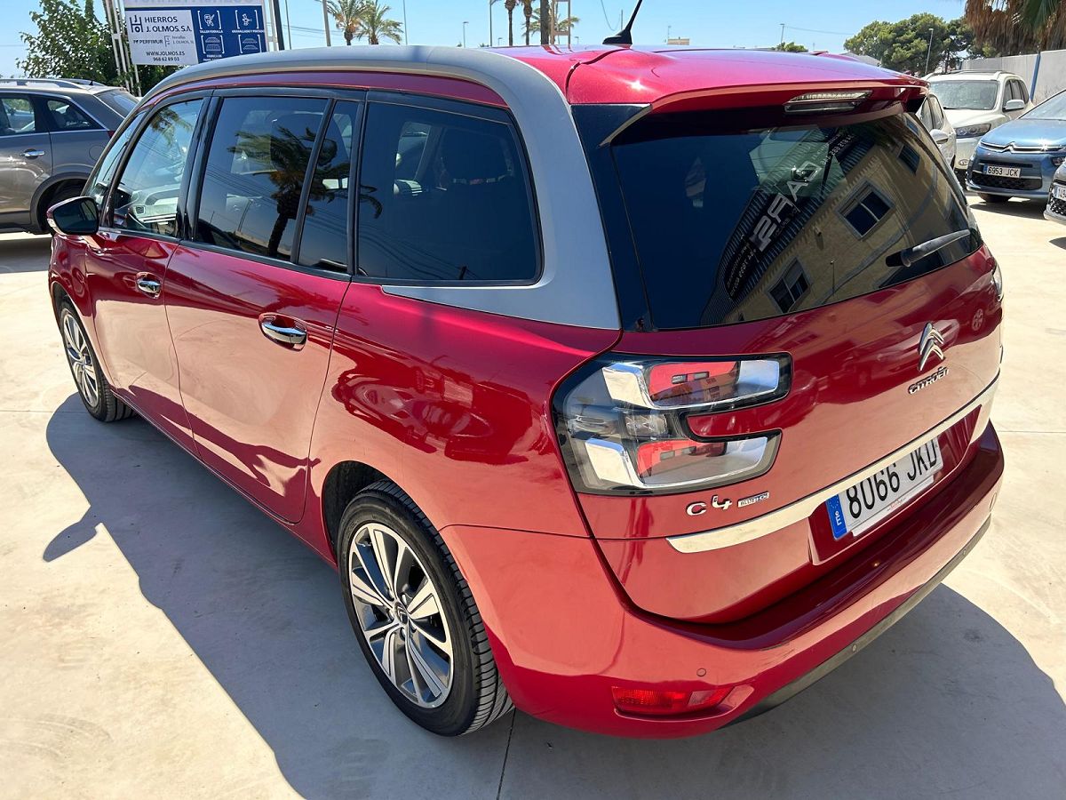 CITROEN C4 GRAND PICASSO 1.6 BLUE-HDI AUTO SPANISH LHD IN SPAIN 95K 7 SEAT 2015